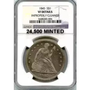 Dollars---Liberty Seated 1840-1873 -Silver- 1 Dollar (3)