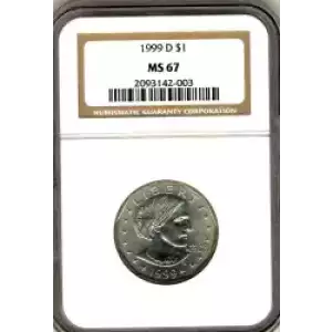 Dollars---Susan B. Anthony 1979-1999 -Copper-Nickel- 1 Dollar (3)