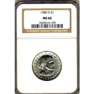 Dollars---Susan B. Anthony 1979-1999 -Copper-Nickel- 1 Dollar (3)