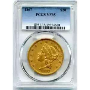 Double Eagles---Liberty Head 1849-1907 -Gold- 20 Dollar (3)