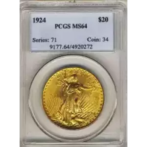 Double Eagles---Saint Gaudens 1907-1933 -Gold- 20 Dollar (3)