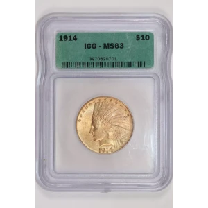 Eagles---Indian Head 1907-1933 -Gold- 10 Dollar