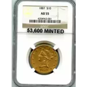 Eagles---Liberty Head 1838-1907 -Gold- 10 Dollar (3)