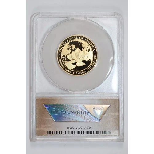 Gold Bullion-First Spouse Gold Bullion Coins--$10 J. Kennedy 2015 -Gold- 10 Dollar