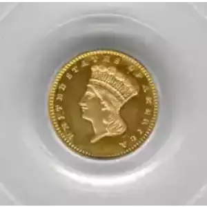 Gold Dollars---Indian Princess Head, Large Head 1856-1889 -Gold- 1 Dollar (3)