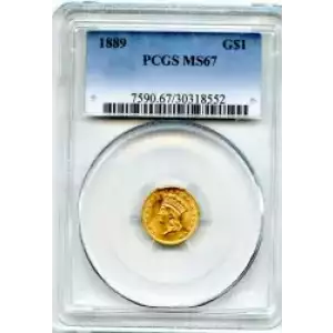 Gold Dollars---Indian Princess Head, Large Head 1856-1889 -Gold- 1 Dollar (3)