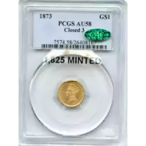 Gold Dollars---Indian Princess Head, Large Head 1856-1889 -Gold- 1 Dollar (3)