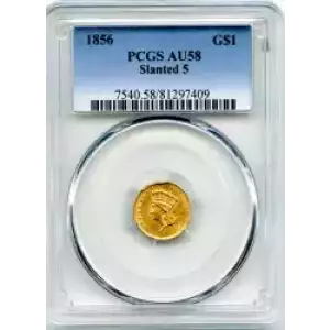 Gold Dollars---Indian Princess Head, Large Head 1856-1889 -Gold- 1 Dollar (3)