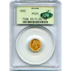 Gold Dollars---Indian Princess Head, Large Head 1856-1889 -Gold- 1 Dollar (3)