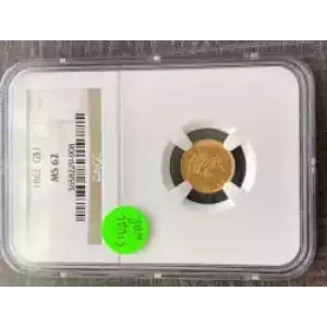 Gold Dollars---Indian Princess Head, Large Head 1856-1889 -Gold- 1 Dollar (3)