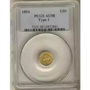 Gold Dollars---Liberty Head 1849-1854 -Gold- 1 Dollar (3)