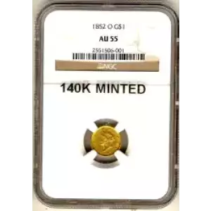 Gold Dollars---Liberty Head 1849-1854 -Gold- 1 Dollar (3)