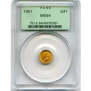 Gold Dollars---Liberty Head 1849-1854 -Gold- 1 Dollar (3)