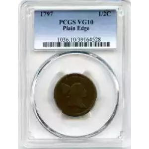 Half Cent Liberty Cap, Head Facing Right (3)