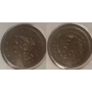 Half Cents -Braided Hair 1840-57 -Copper (3)