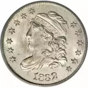 Half Dimes---Capped Bust 1829-1837 -Silver- 0.5 Dime (3)