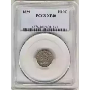 Half Dimes---Capped Bust 1829-1837 -Silver- 0.5 Dime (3)