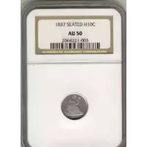 Half Dimes---Liberty Seated 1837-1873-Silver- 0.5 Dime (3)