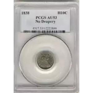 Half Dimes---Liberty Seated 1837-1873-Silver- 0.5 Dime (3)