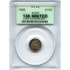 Half Dimes---Liberty Seated 1837-1873-Silver- 0.5 Dime (3)