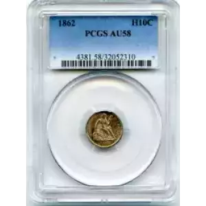 Half Dimes---Liberty Seated 1837-1873-Silver- 0.5 Dime (3)