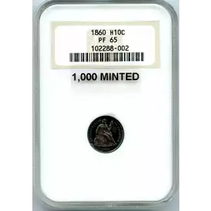 Half Dimes---Liberty Seated 1837-1873-Silver- 0.5 Dime (3)