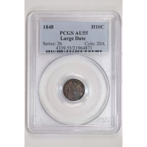 Half Dimes---Liberty Seated 1837-1873-Silver- 0.5 Dime