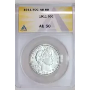 Half Dollars---Barber 1892-1915 -Silver- 0.5 Dollar