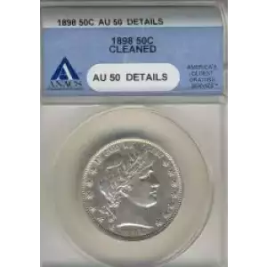 Half Dollars---Barber 1892-1915 -Silver- 0.5 Dollar (3)