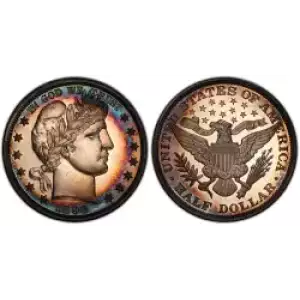 Half Dollars---Barber 1892-1915 -Silver- 0.5 Dollar (3)