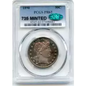 Half Dollars---Barber 1892-1915 -Silver- 0.5 Dollar (3)