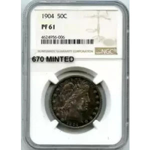 Half Dollars---Barber 1892-1915 -Silver- 0.5 Dollar (3)