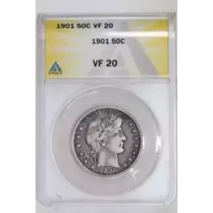 Half Dollars---Barber 1892-1915 -Silver- 0.5 Dollar