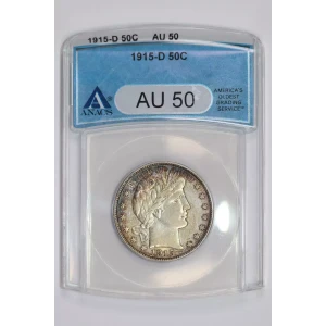 Half Dollars---Barber 1892-1915 -Silver- 0.5 Dollar