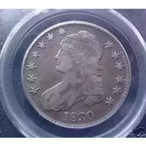 Half Dollars---Capped Bust, Reeded Edge 1836-1839 -Silver- 0.5 Dollar (3)