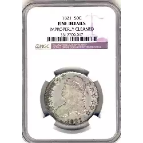 Half Dollars---Capped Bust, Reeded Edge 1836-1839 -Silver- 0.5 Dollar (3)