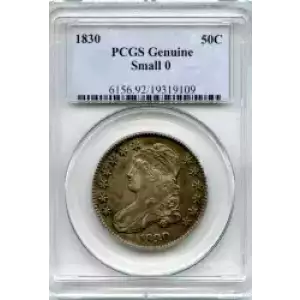 Half Dollars---Capped Bust, Reeded Edge 1836-1839 -Silver- 0.5 Dollar (3)