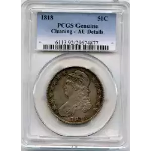 Half Dollars---Capped Bust, Reeded Edge 1836-1839 -Silver- 0.5 Dollar (3)