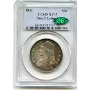 Half Dollars---Capped Bust, Reeded Edge 1836-1839 -Silver- 0.5 Dollar (3)