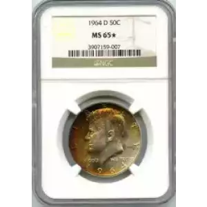 Half Dollars---Kennedy 1964 -Silver- 0.5 Dollar (3)