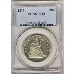 Half Dollars---Liberty Seated 1839-1891 -Silver- 0.5 Dollar (3)