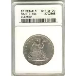 Half Dollars---Liberty Seated 1839-1891 -Silver- 0.5 Dollar (3)