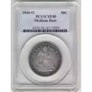 Half Dollars---Liberty Seated 1839-1891 -Silver- 0.5 Dollar (3)