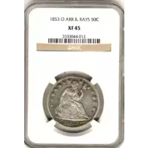 Half Dollars---Liberty Seated 1839-1891 -Silver- 0.5 Dollar (3)