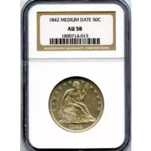 Half Dollars---Liberty Seated 1839-1891 -Silver- 0.5 Dollar (3)