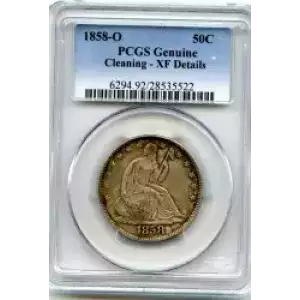 Half Dollars---Liberty Seated 1839-1891 -Silver- 0.5 Dollar (3)