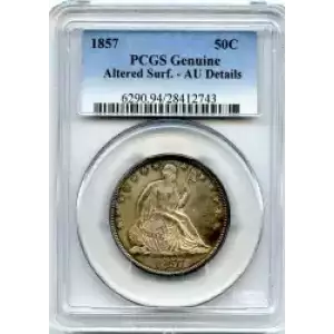 Half Dollars---Liberty Seated 1839-1891 -Silver- 0.5 Dollar (3)