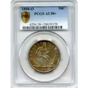 Half Dollars---Liberty Seated 1839-1891 -Silver- 0.5 Dollar (3)