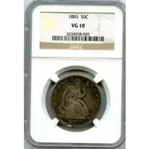 Half Dollars---Liberty Seated 1839-1891 -Silver- 0.5 Dollar (3)