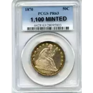 Half Dollars---Liberty Seated 1839-1891 -Silver- 0.5 Dollar (3)